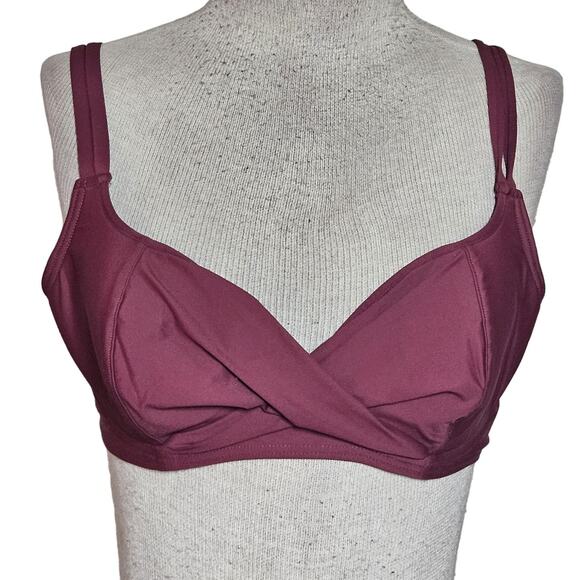 Wrap Bikini Top Size 32D New with Tag - Picture 1 of 3